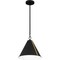 Quoizel Hyde 1-Light Matte Black Mini Pendant QPP5611MBK - alternate 2